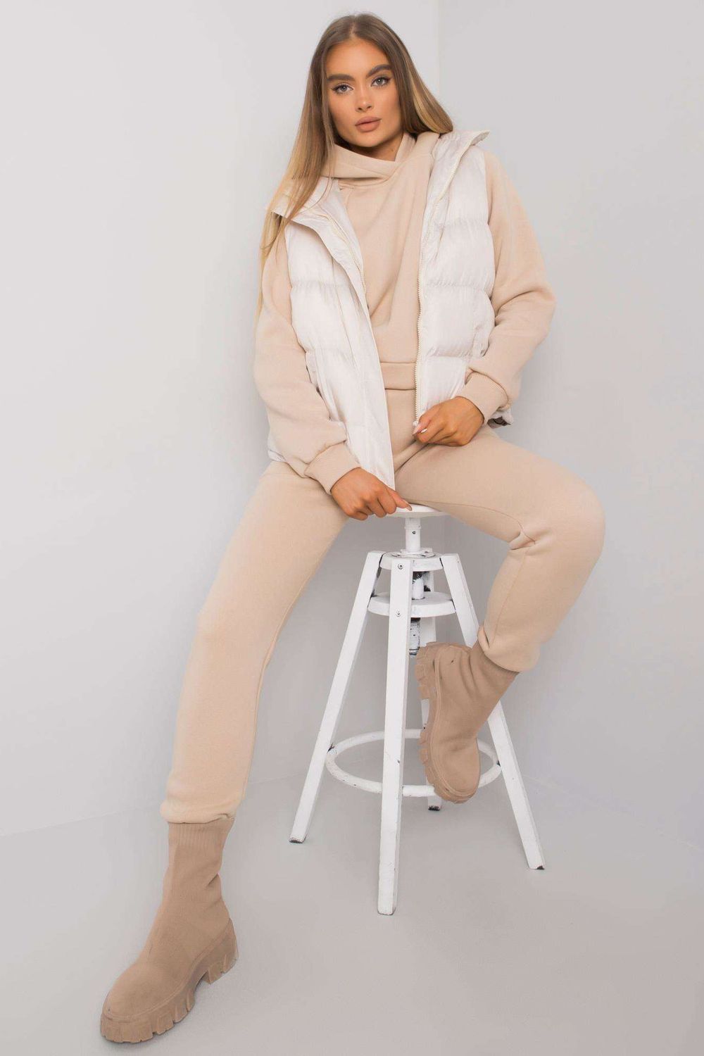 Ensemble lingerie femme Ex Moda L Ensemble L — beige