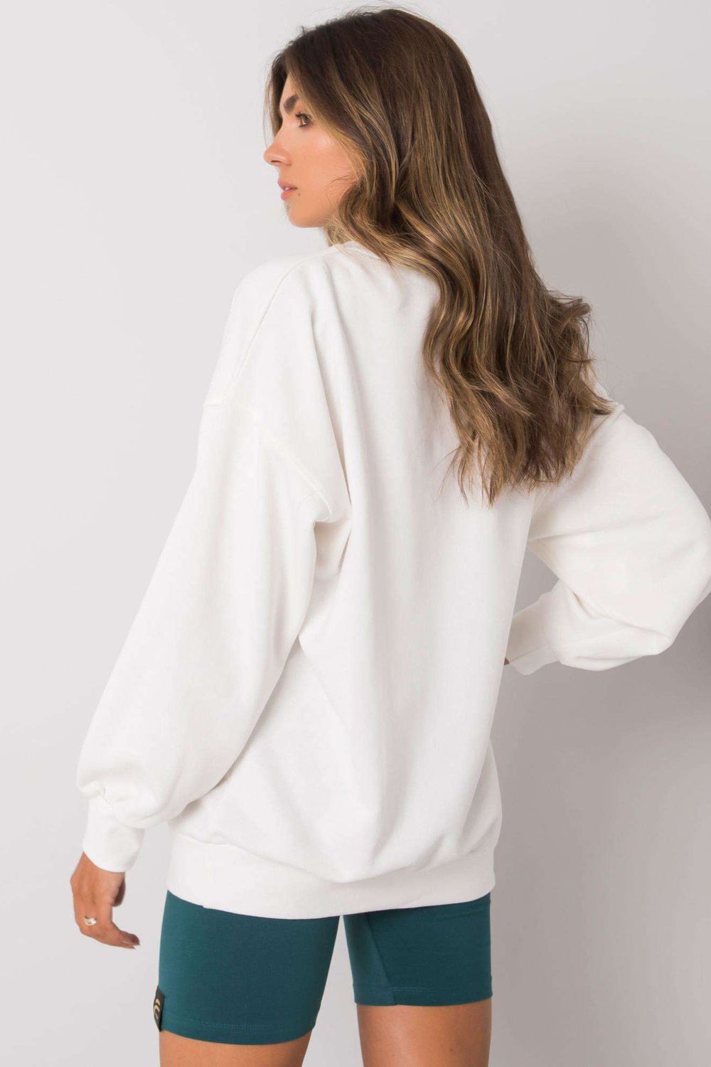 T-shirt femme Ex Moda Sweatshirt Sweatshirt — beige