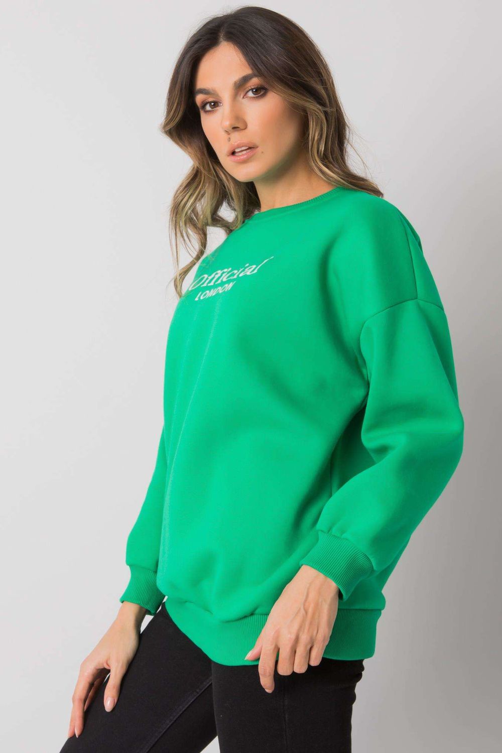 T-shirt femme Ex Moda Sweatshirt Sweatshirt — vert