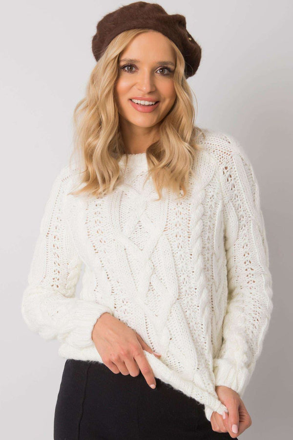 Bonnet femme AT — brun
