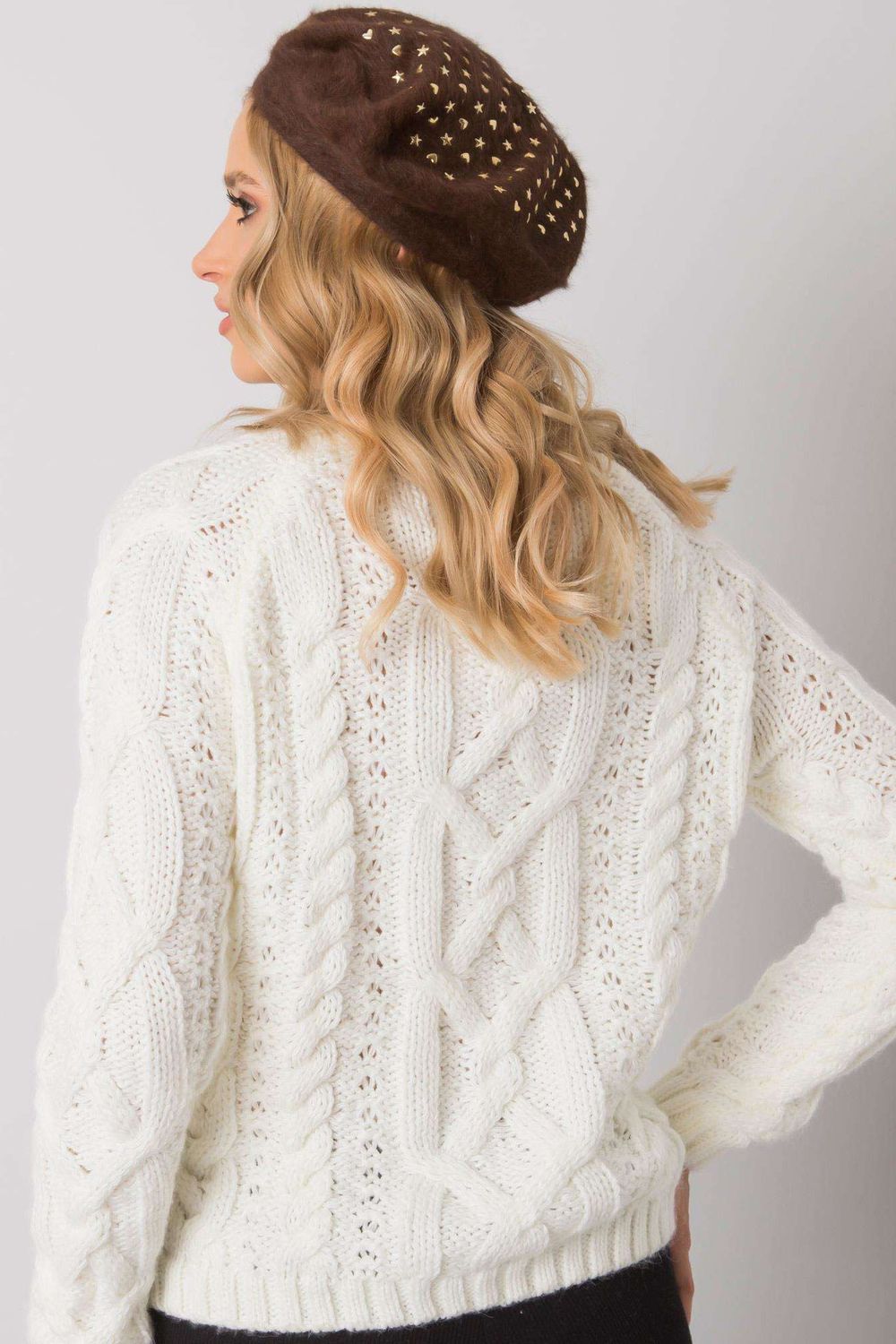 Bonnet femme AT — brun