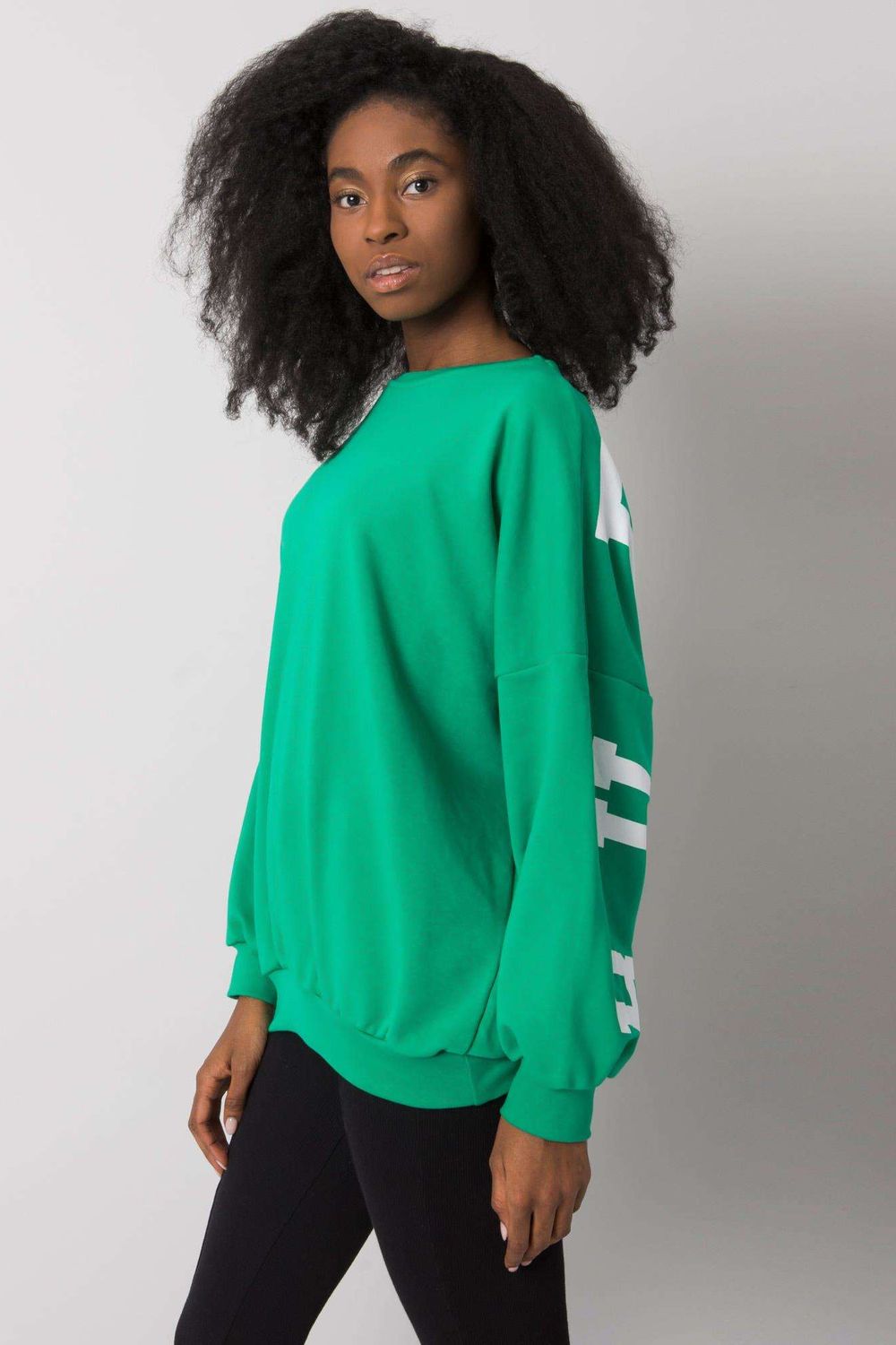 T-shirt femme Ex Moda Sweatshirt Sweatshirt — vert