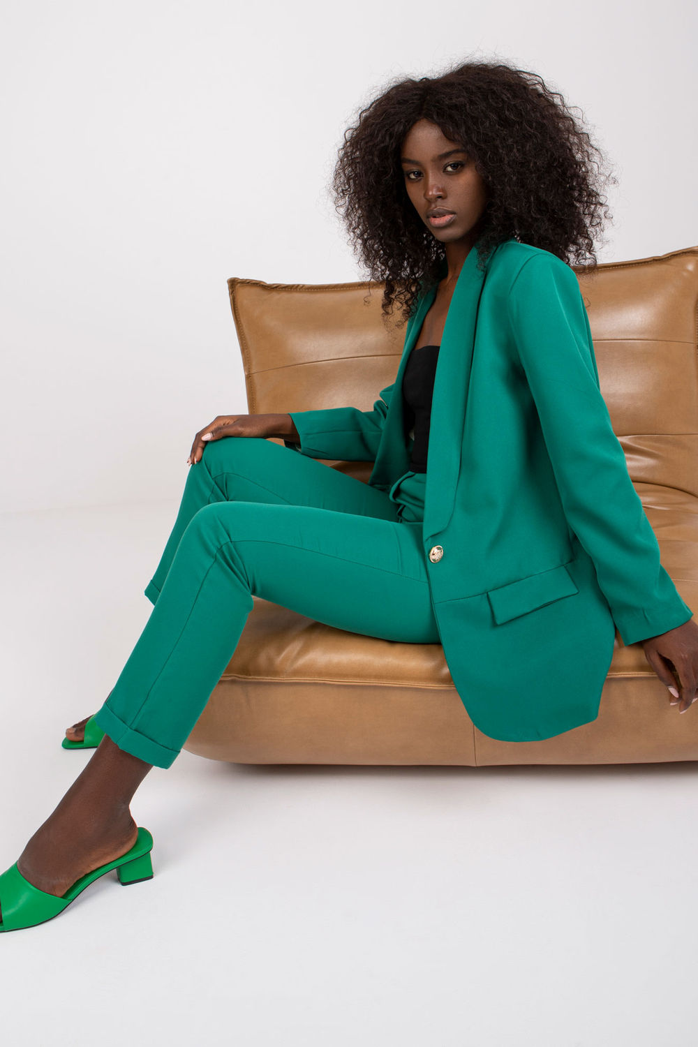 Blazer femme Italy Moda — vert