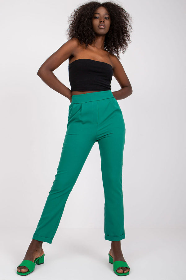 Chaussures à talons femme Italy Moda Pantalon Pantalon — vert