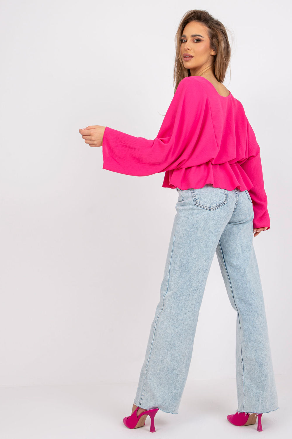 Blouse femme Italy Moda Chemisier Chemisier — rosé