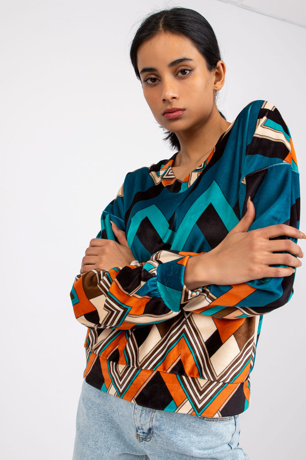 Blouse femme Italy Moda Chemisier Chemisier — vert