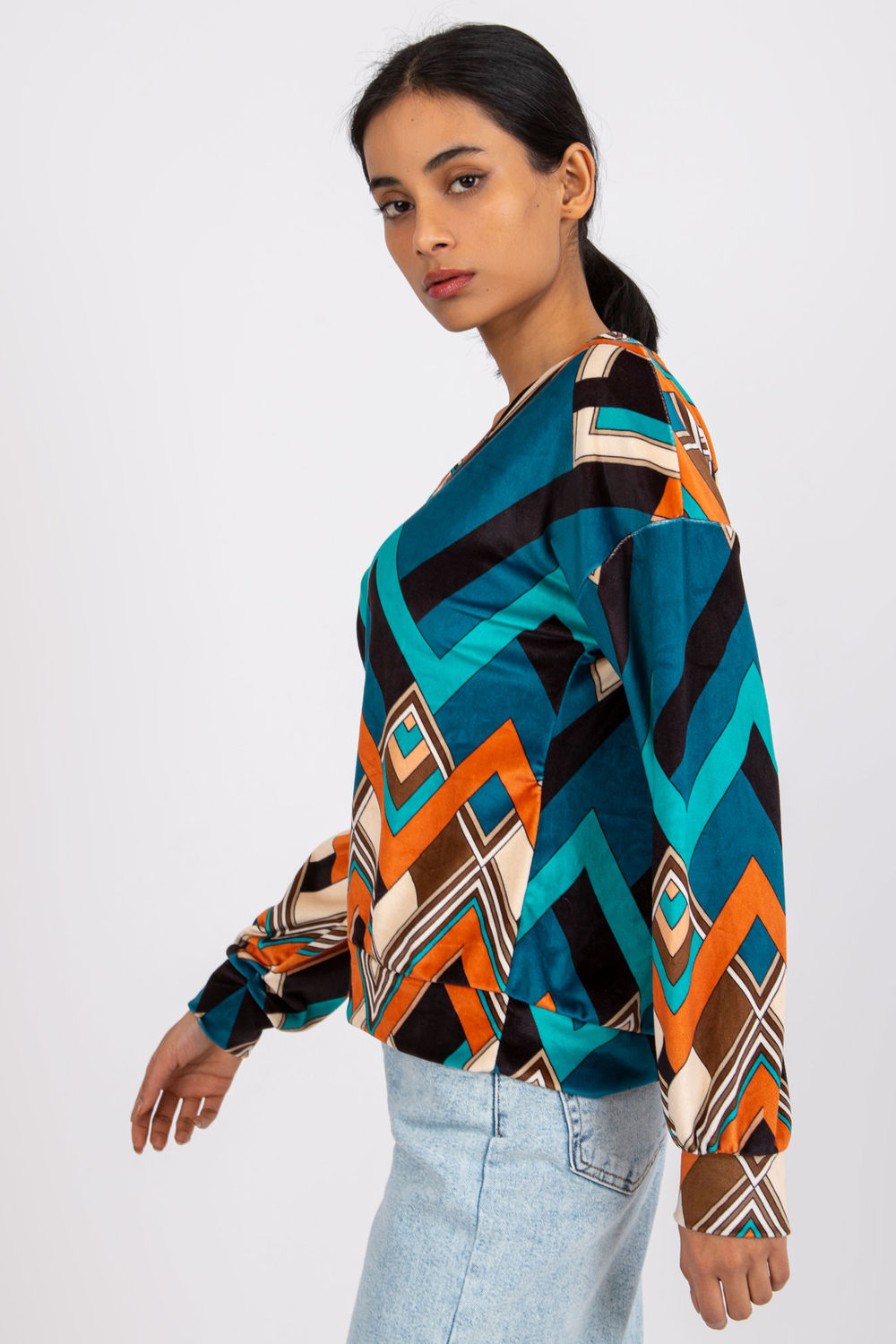 Blouse femme Italy Moda Chemisier Chemisier — vert