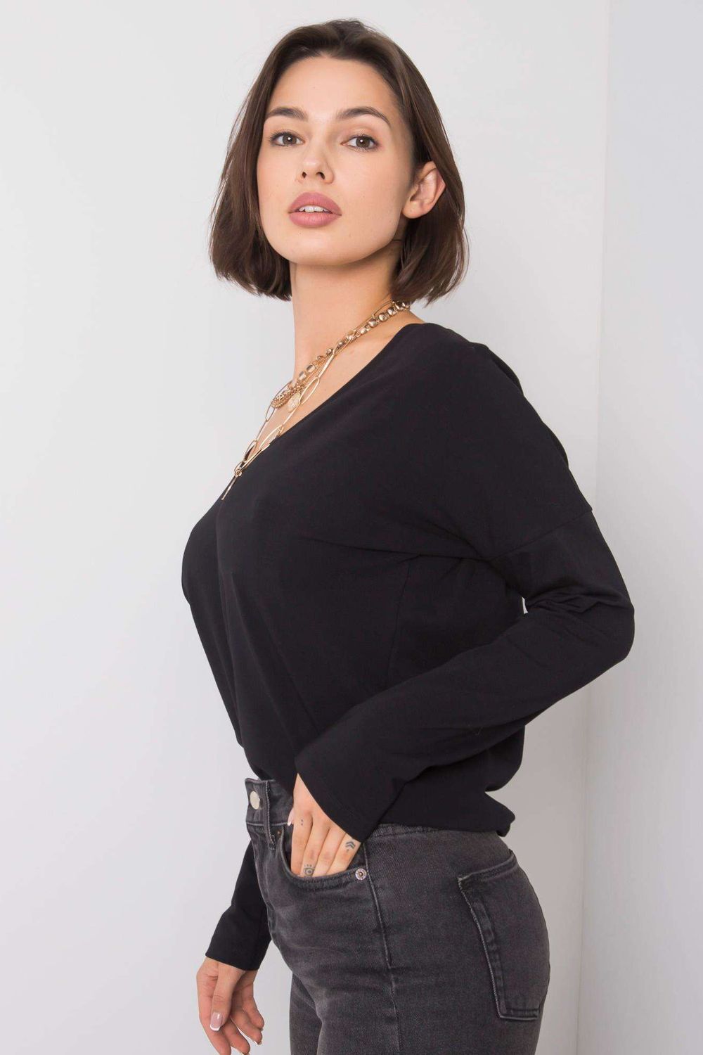 Blouse femme BFG Chemisier Chemisier — noir