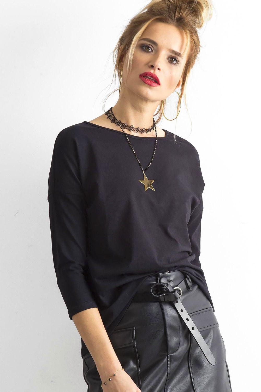 Blouse femme BFG Chemisier Chemisier — noir