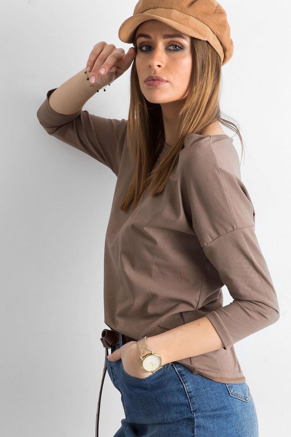 Blouse femme BFG Chemisier Chemisier — brun