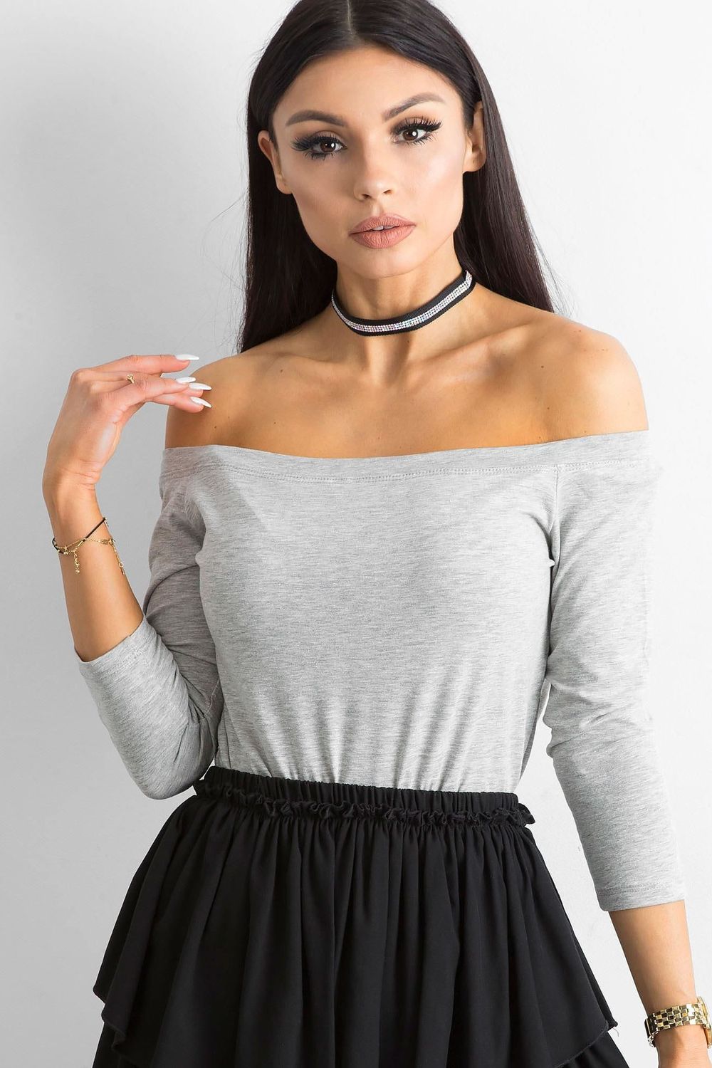 Blouse femme BFG Chemisier Chemisier — gris