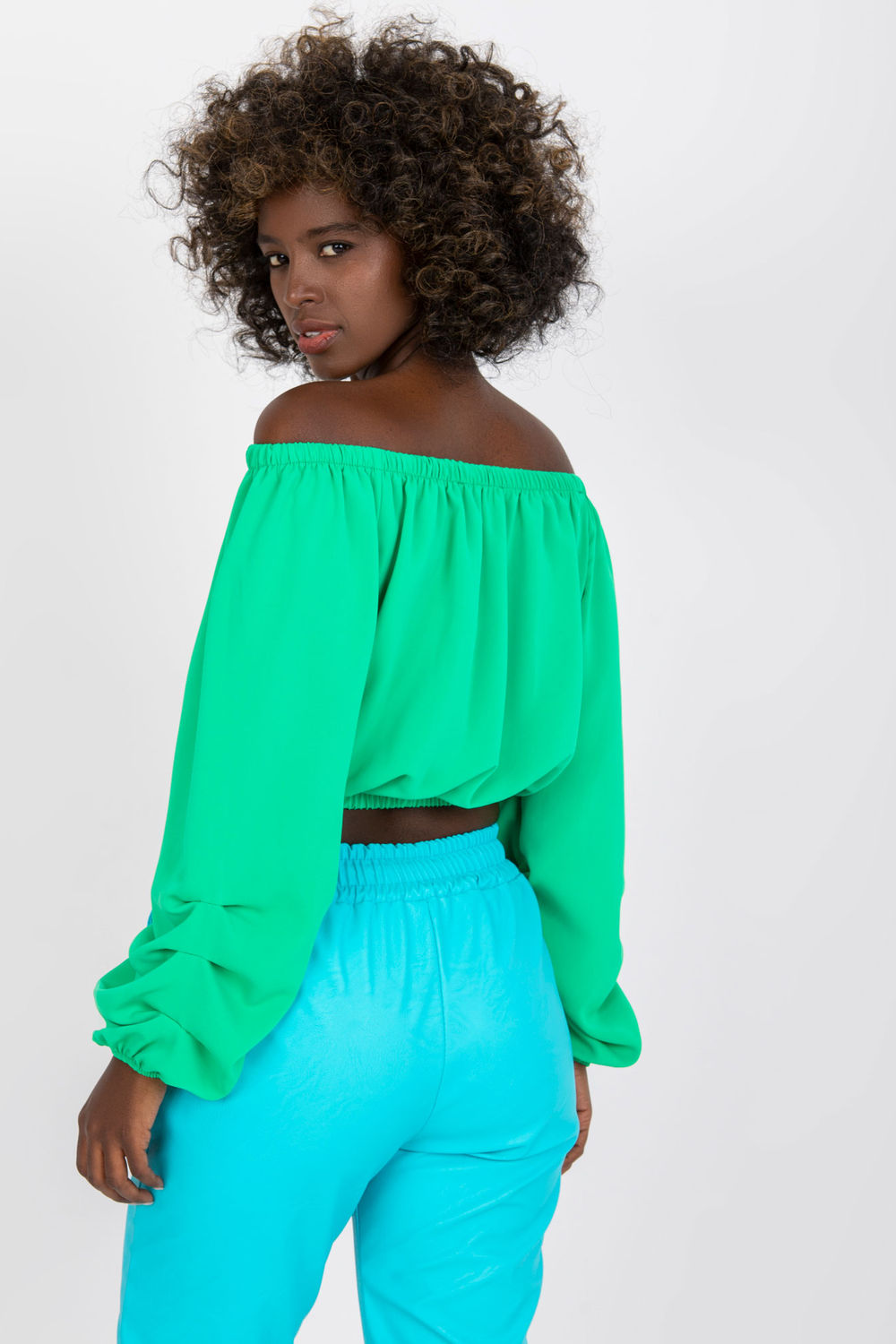 Blouse femme Italy Moda Chemisier Chemisier — vert