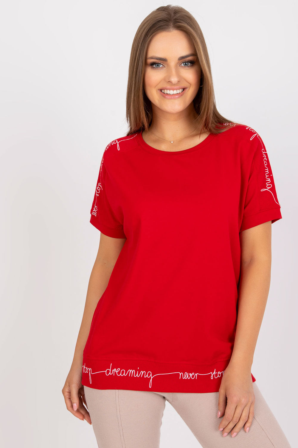 Blouse femme BFG Chemisier Chemisier — rouge