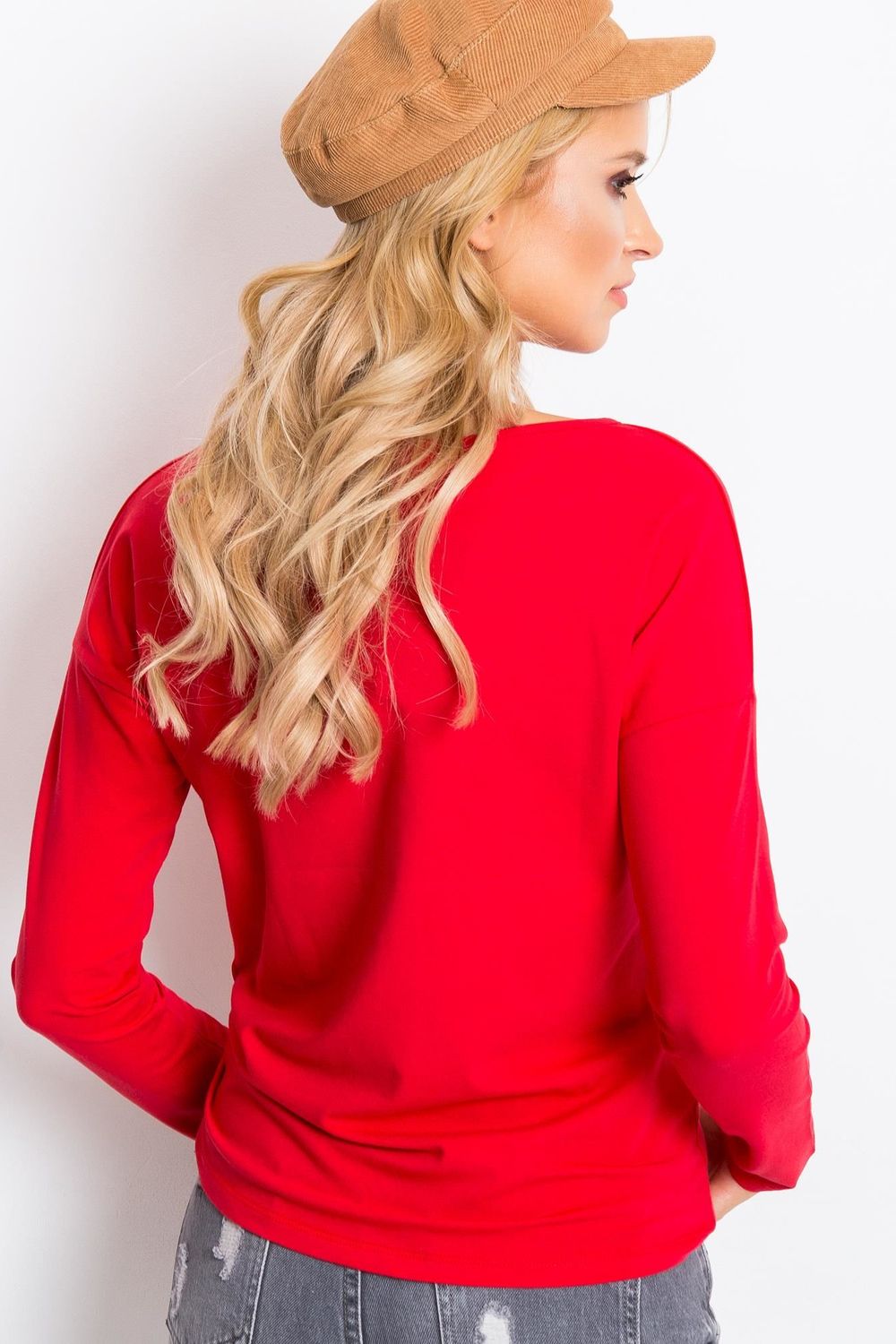 Blouse femme BFG Chemisier Chemisier — rouge