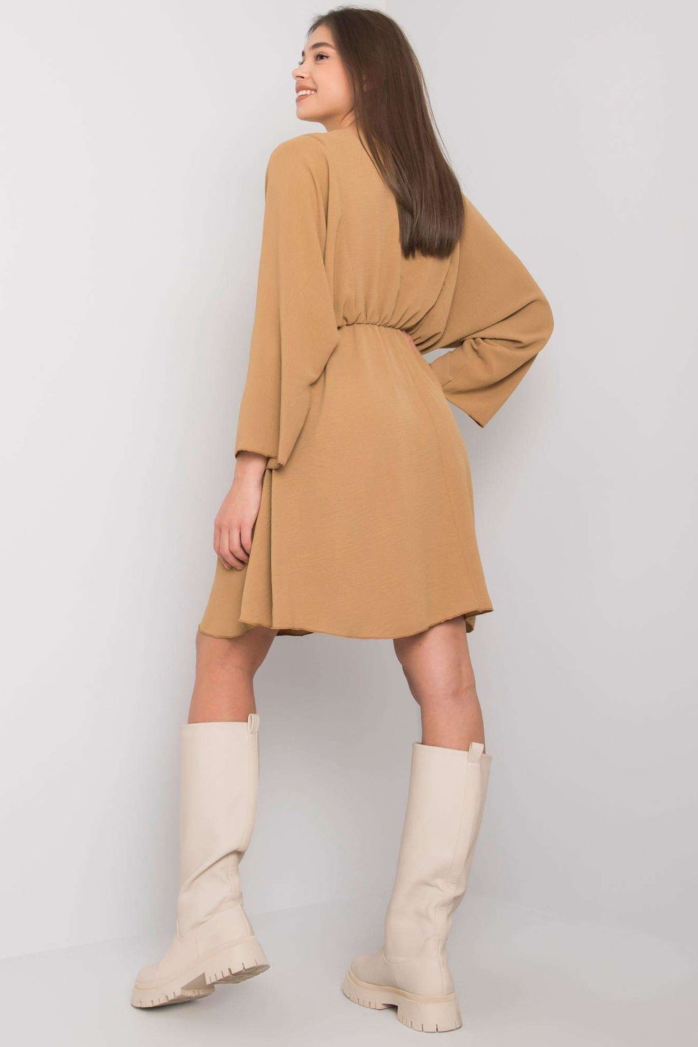 Robe femme Italy Moda De Jour De — beige