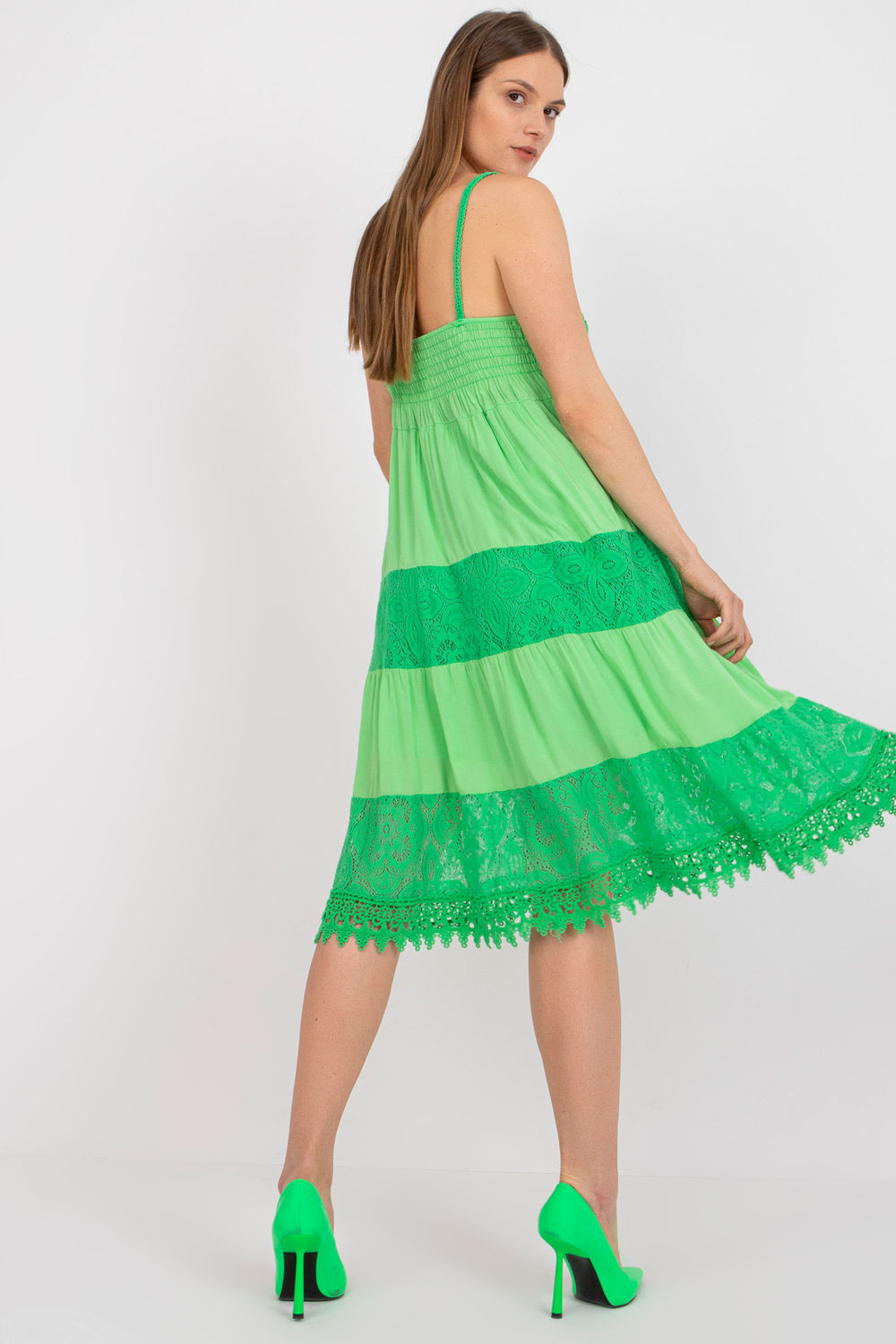 Robe femme Och Bella De Jour De — vert