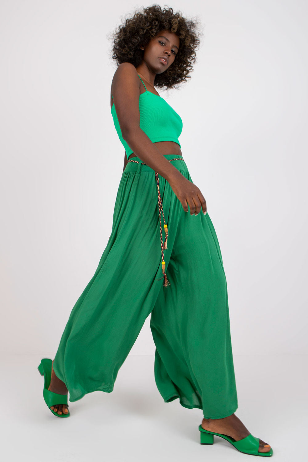 Chaussures à talons femme Och Bella Pantalon Pantalon — vert