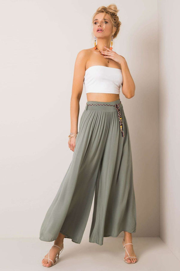 Chaussures à talons femme Och Bella Pantalon Pantalon — vert