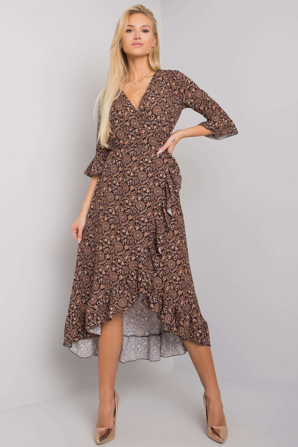 Robe femme Och Bella De Jour De — beige