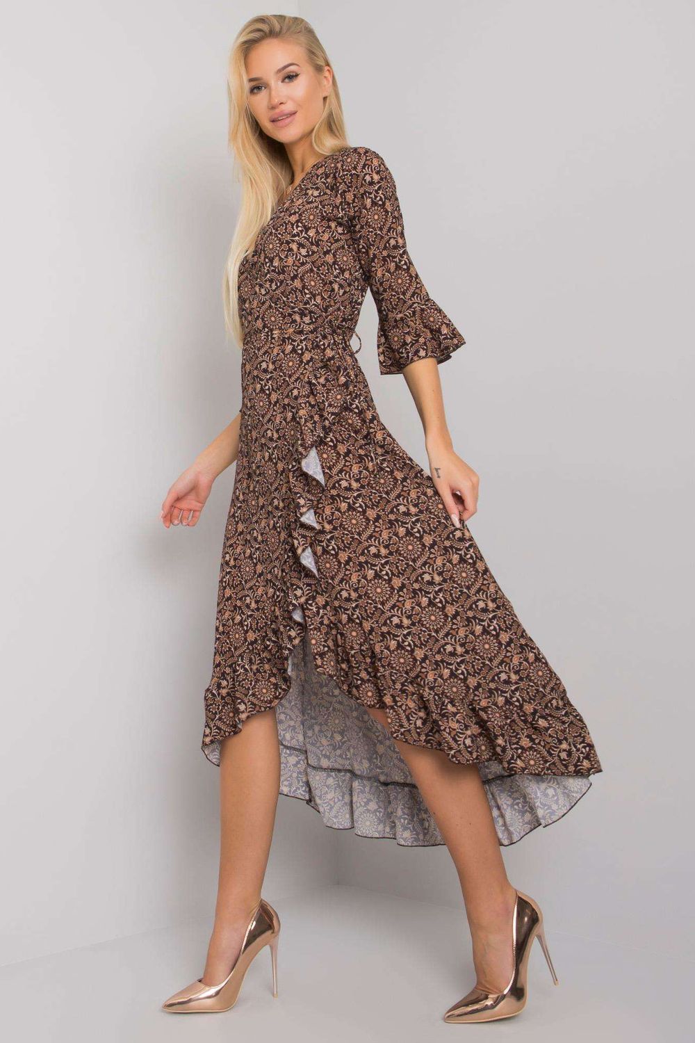 Robe femme Och Bella De Jour De — beige