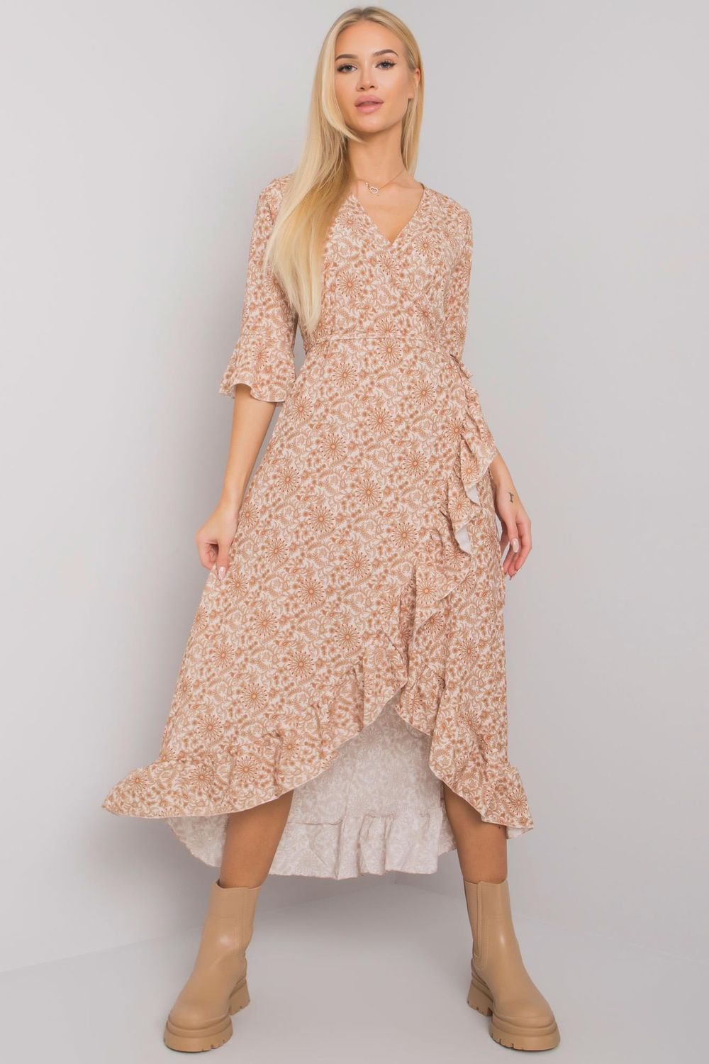 Robe femme Och Bella De Jour De — beige