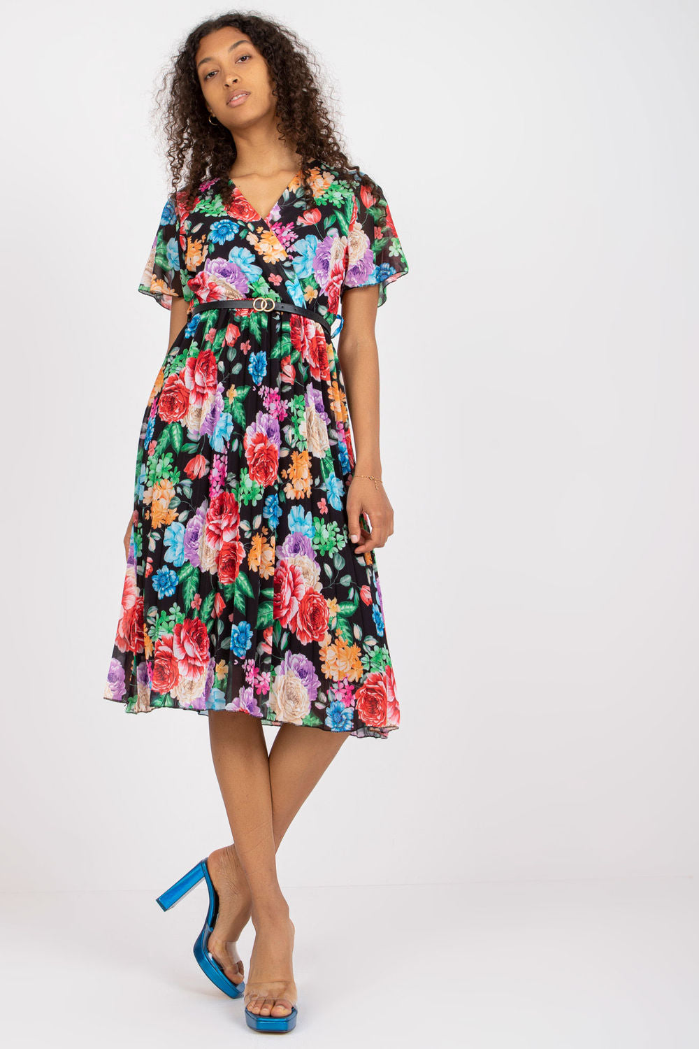 Robe femme Italy Moda De Jour De — noir