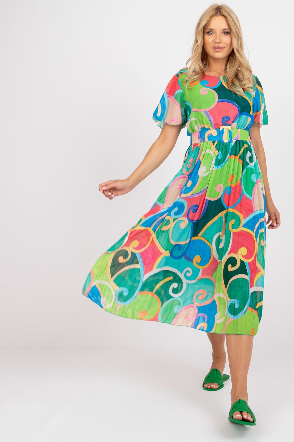 Robe femme Italy Moda De Jour De — vert