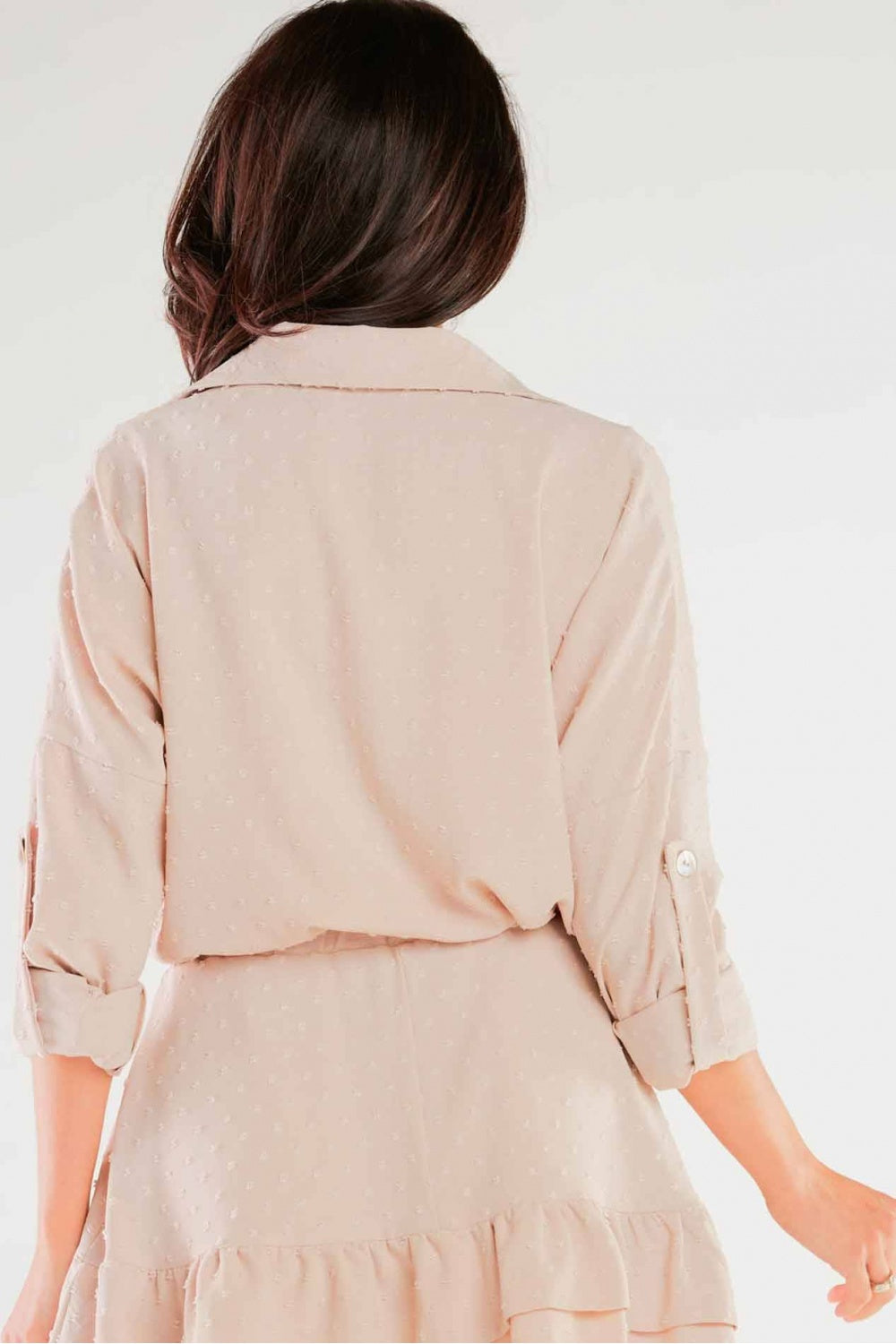 Blouse femme awama Chemise Chemise — beige