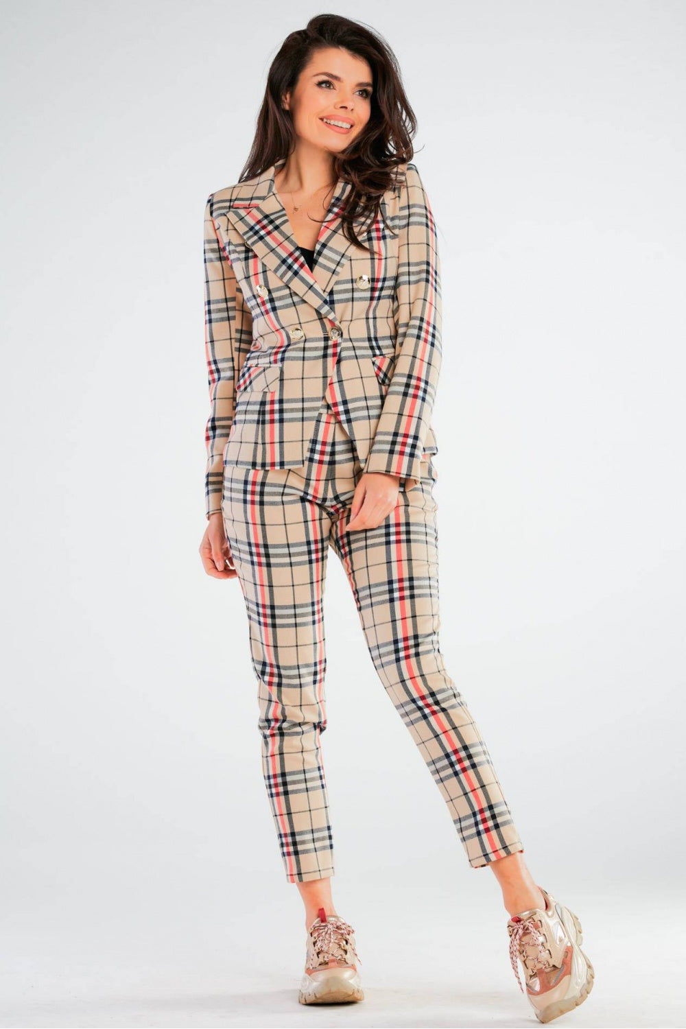 Blazer femme awama — beige