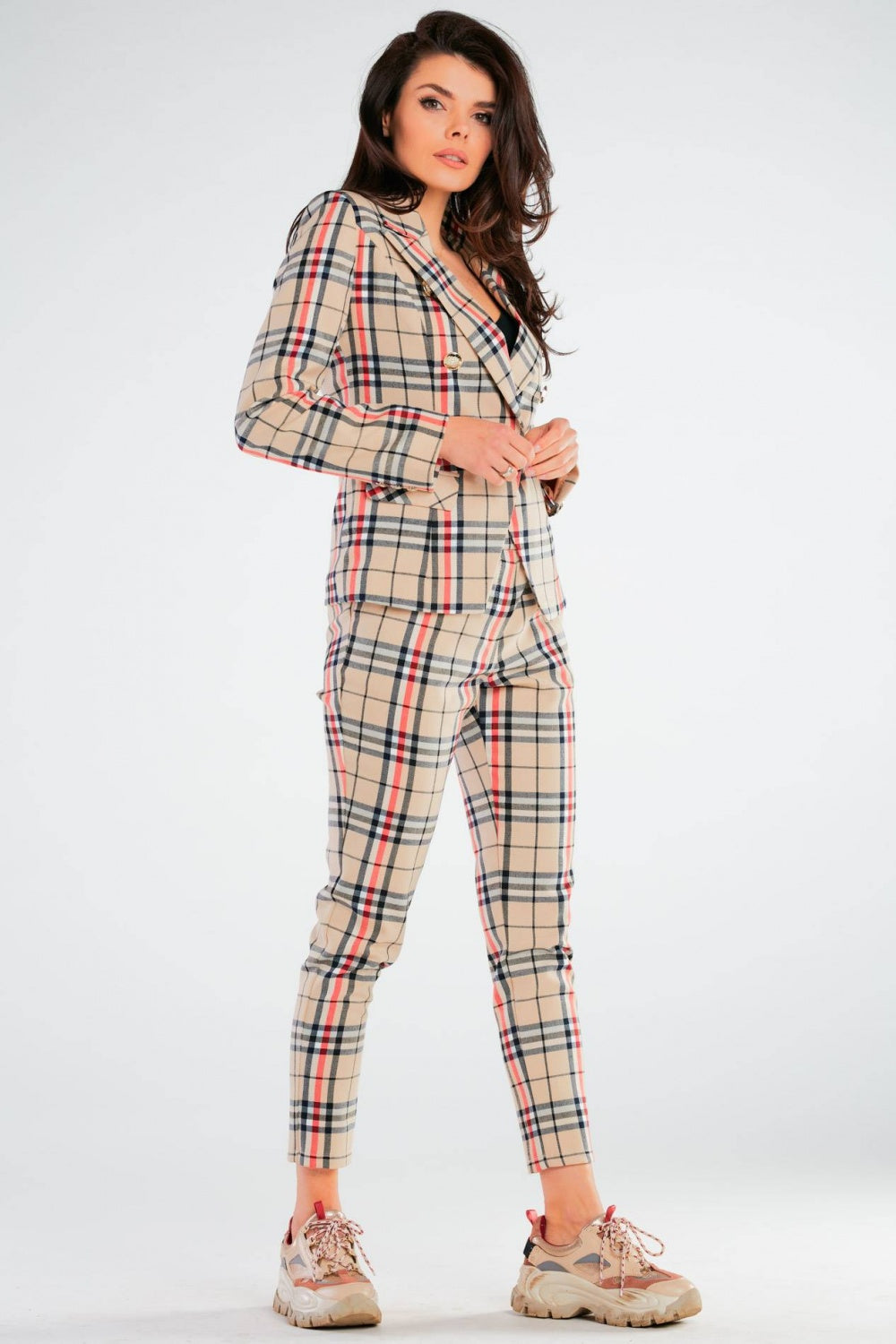 Blazer femme awama — beige