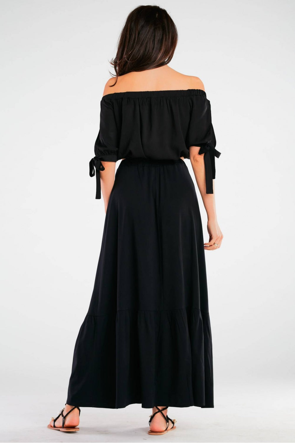 Jupe femme awama Longue Longue — noir