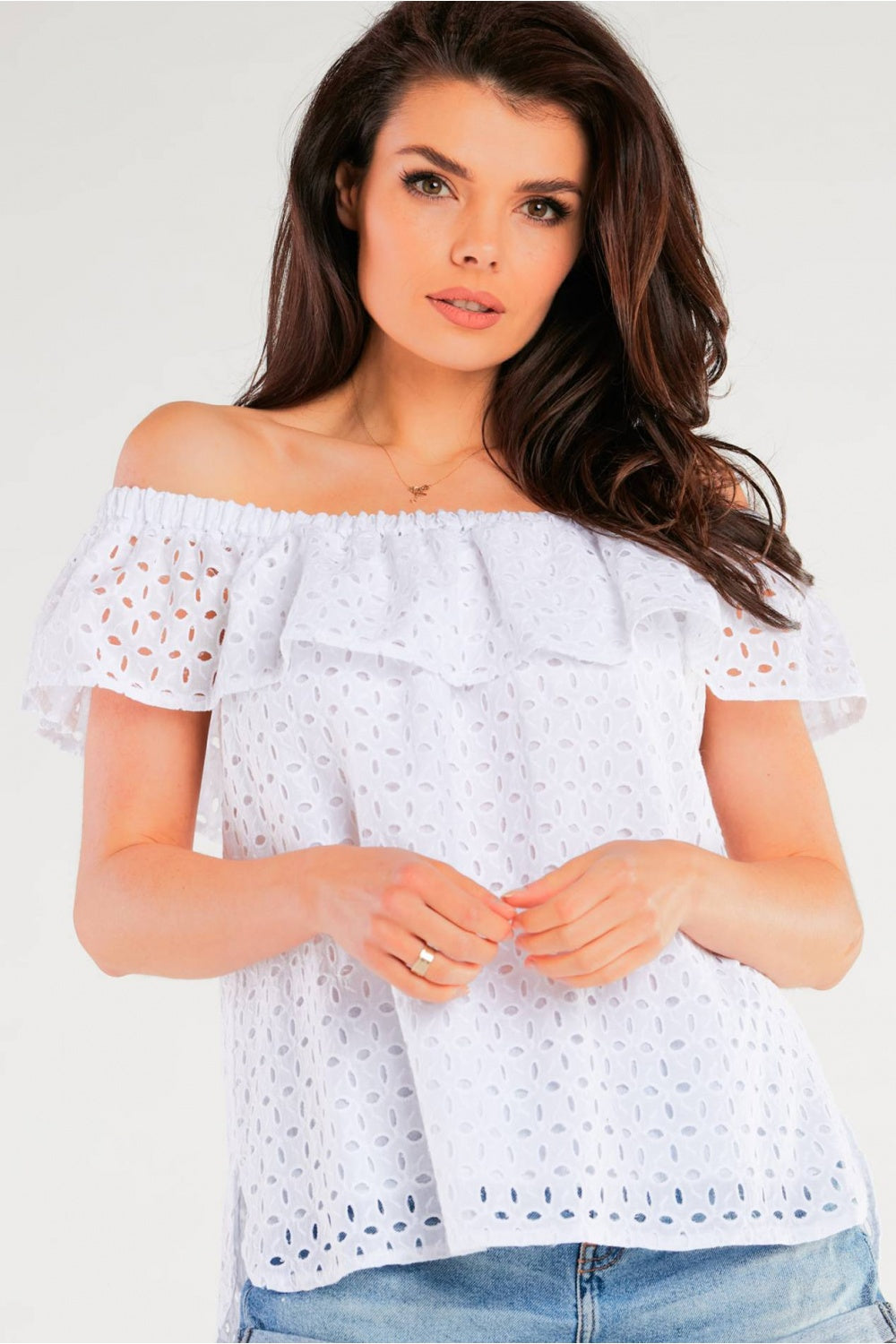 Blouse femme awama Chemisier Chemisier — blanc