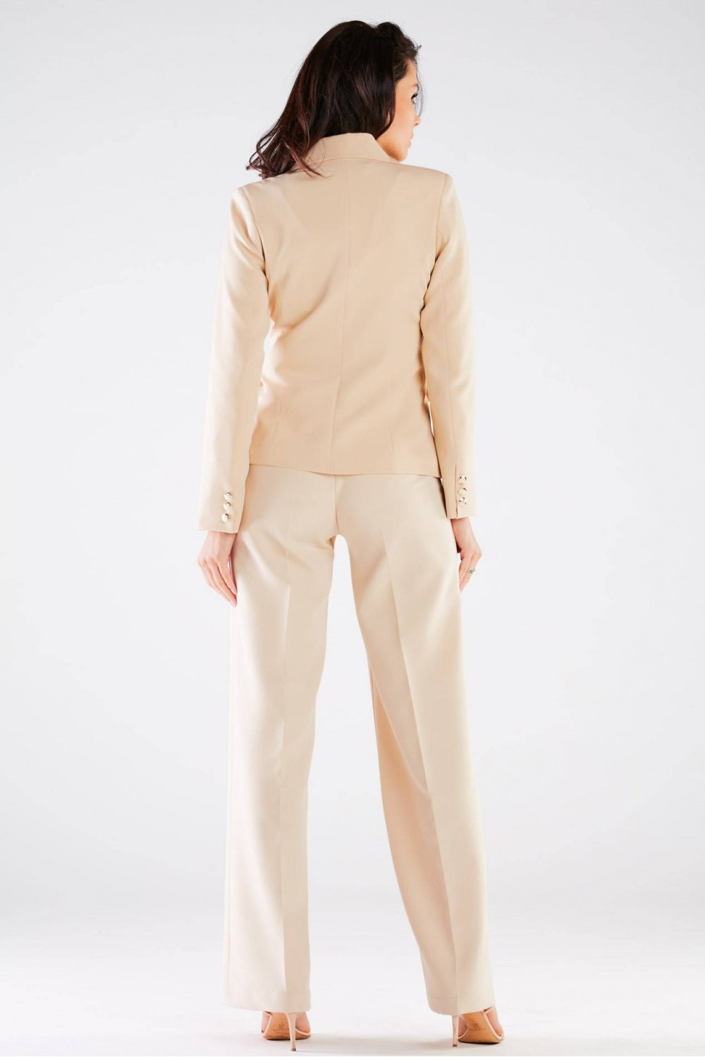 Chaussures à talons femme awama Pantalon Pantalon — beige