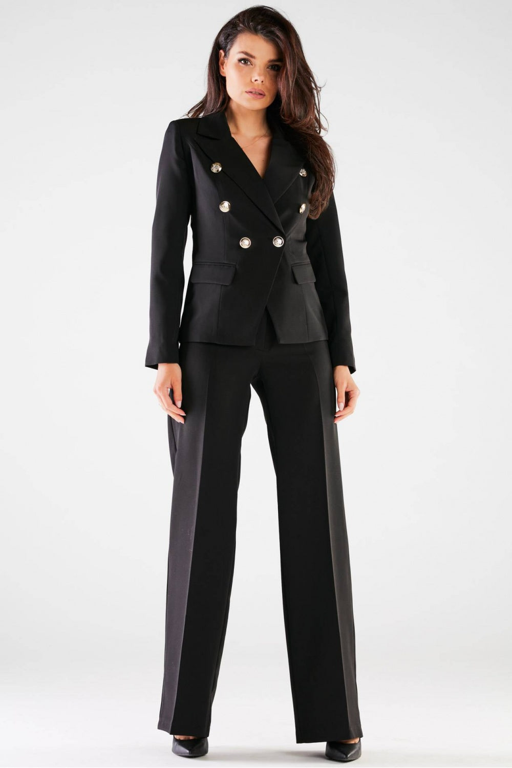 Chaussures à talons femme awama Pantalon Pantalon — noir