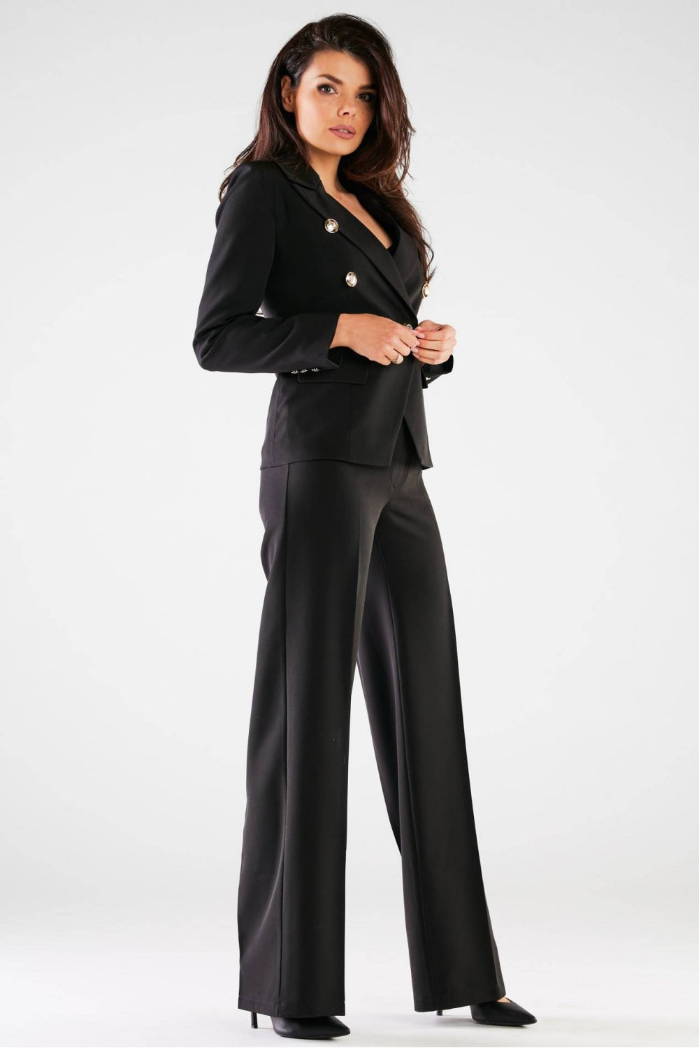 Chaussures à talons femme awama Pantalon Pantalon — noir