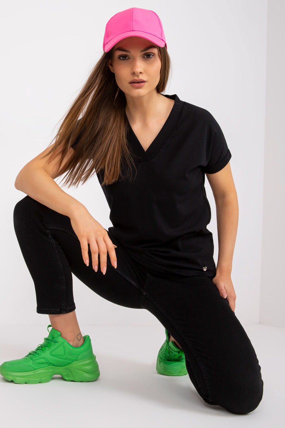 Blouse femme BFG T Shirt T — noir