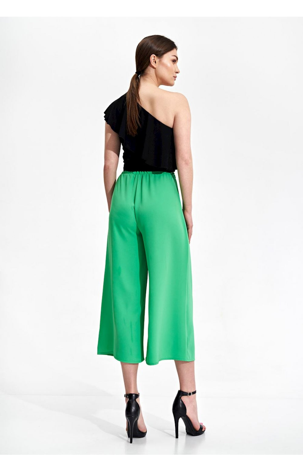 Chaussures à talons femme Figl Pantalon Pantalon — vert