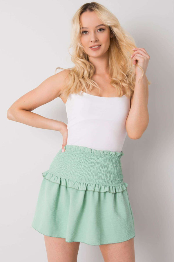 Jupe femme Och Bella Courte Courte — vert