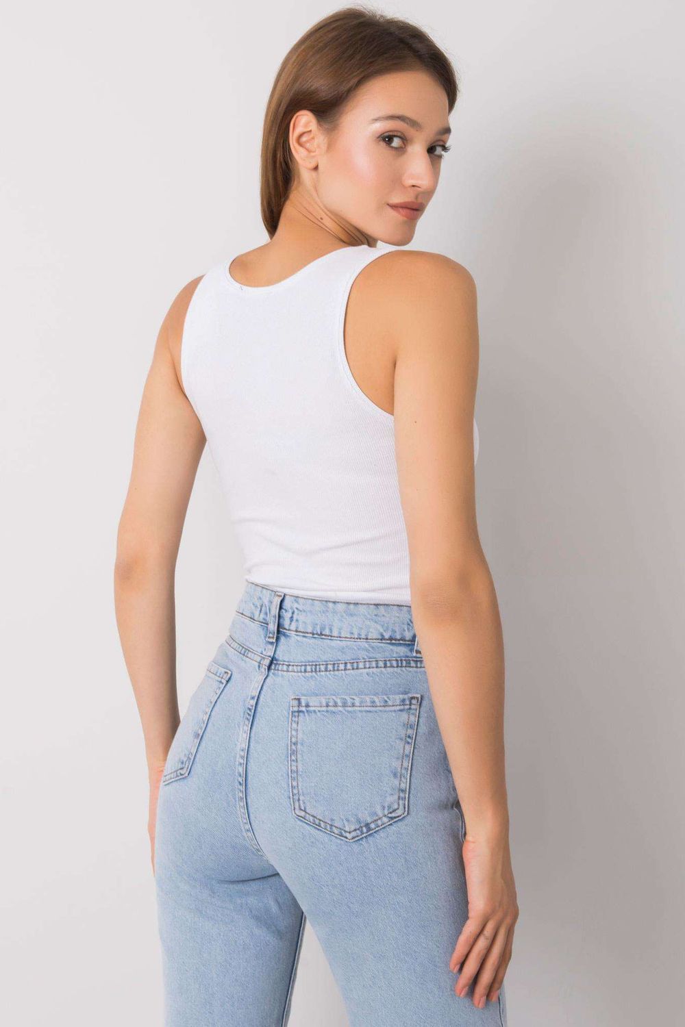 Maillot de bain femme Och Bella Top Top — blanc
