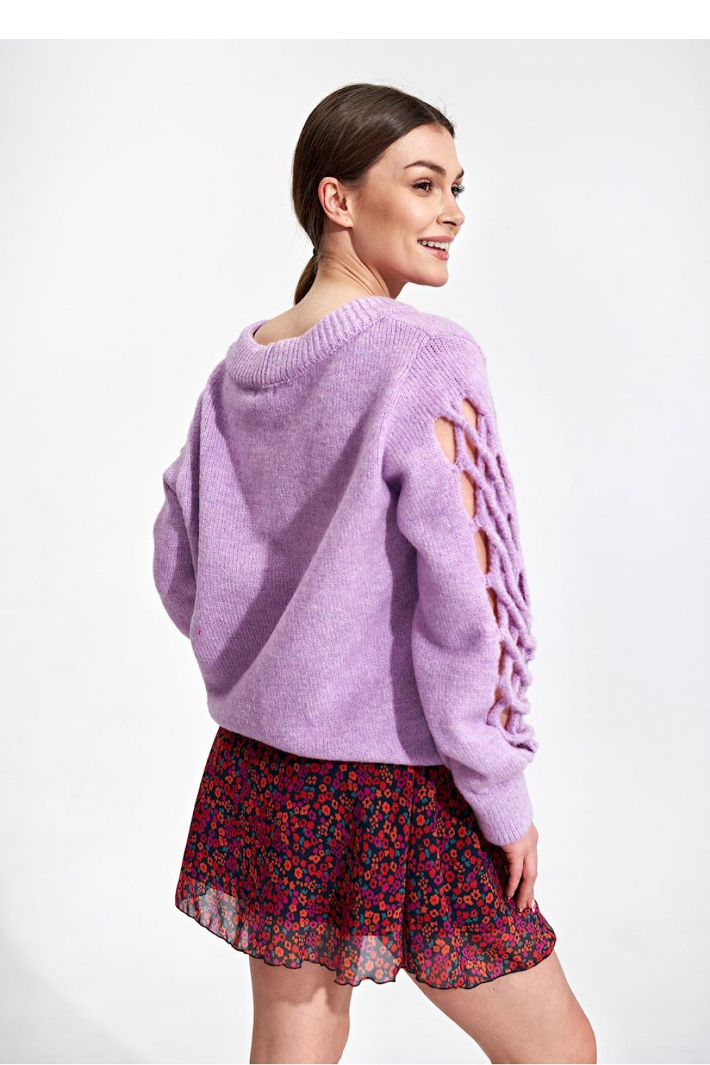 Jupe femme Figl Courte Courte — multicouleur