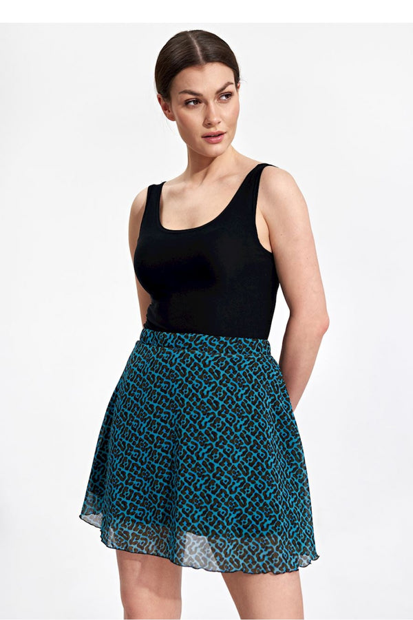 Jupe femme Figl Courte Courte — multicouleur