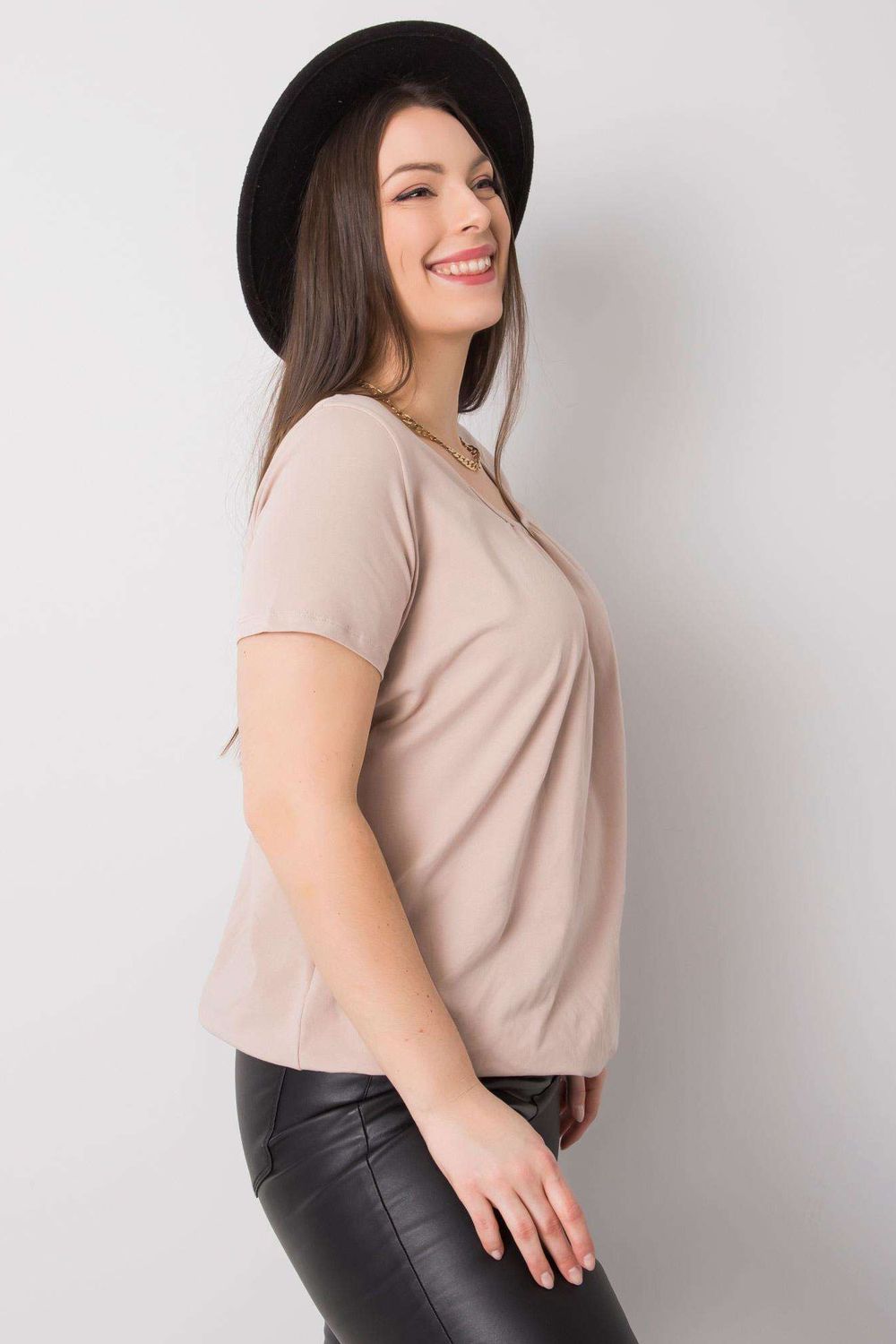 Blouse femme BFG T Shirt T — beige