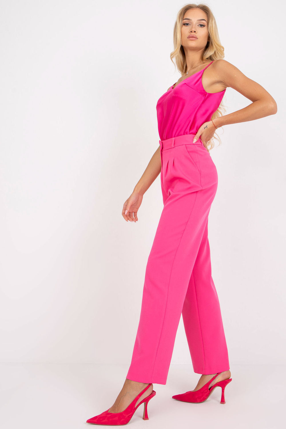 Chaussures à talons femme Rue Paris Pantalon Pantalon — rosé