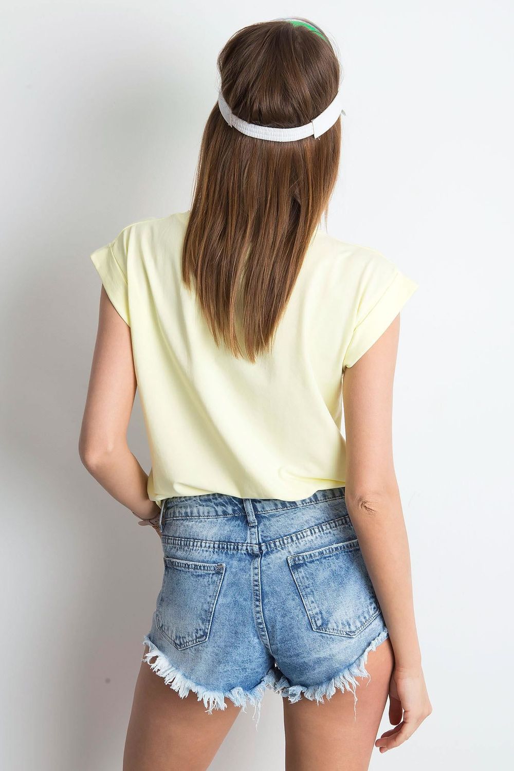 Blouse femme BFG T Shirt T — jaune