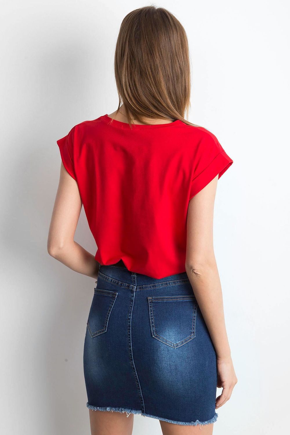 Blouse femme BFG T Shirt T — rouge