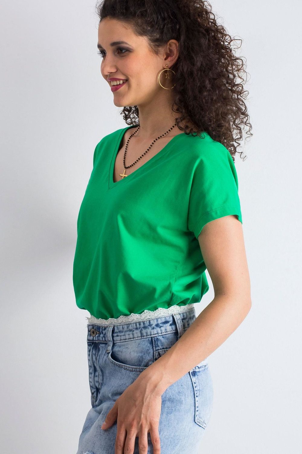 Blouse femme BFG T Shirt T — vert