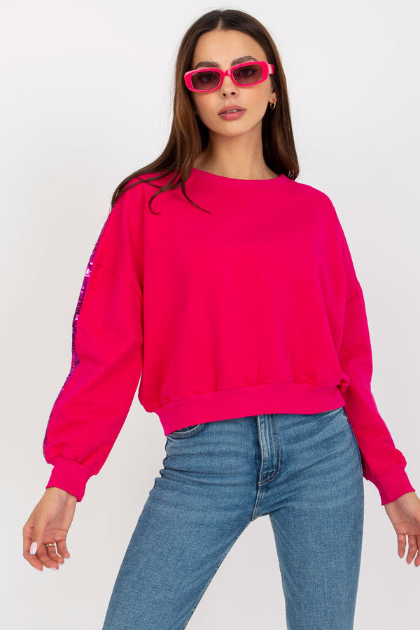 T-shirt femme Rue Paris Sweatshirt Sweatshirt — rosé