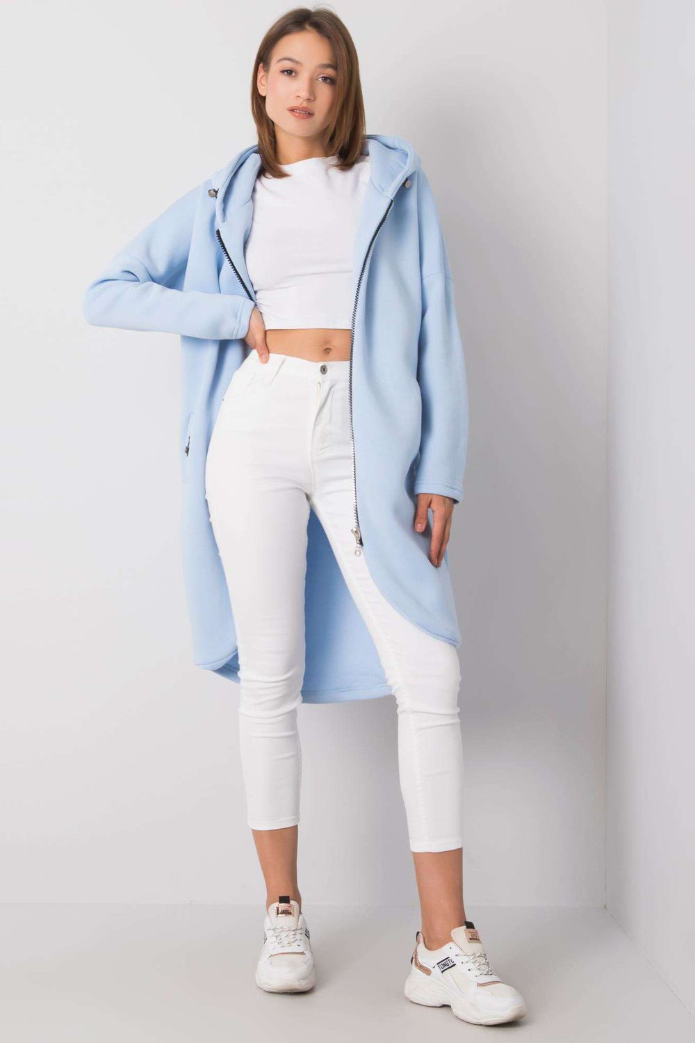 T-shirt femme Rue Paris Sweatshirt Sweatshirt — bleu