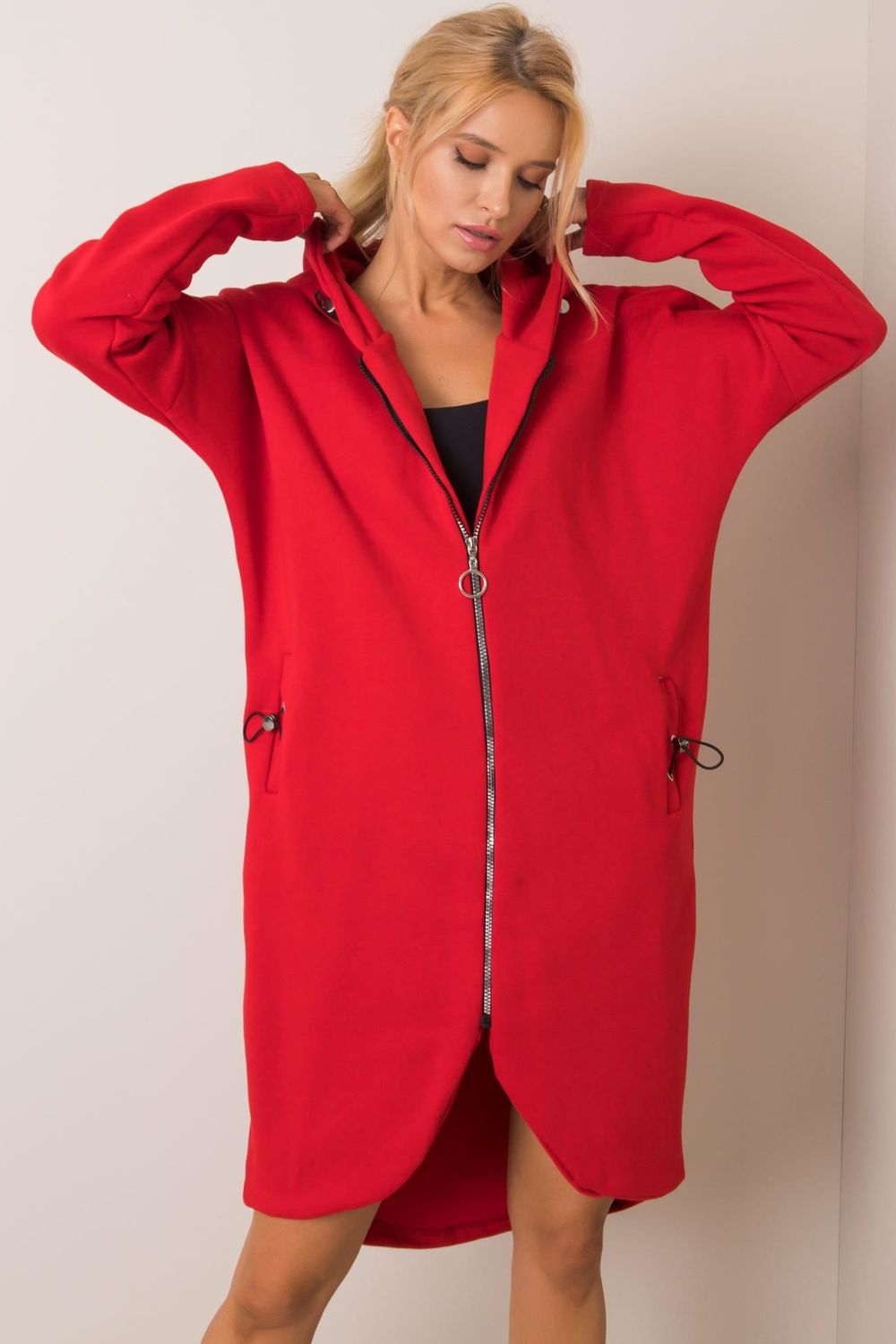 T-shirt femme Rue Paris Sweatshirt Sweatshirt — rouge