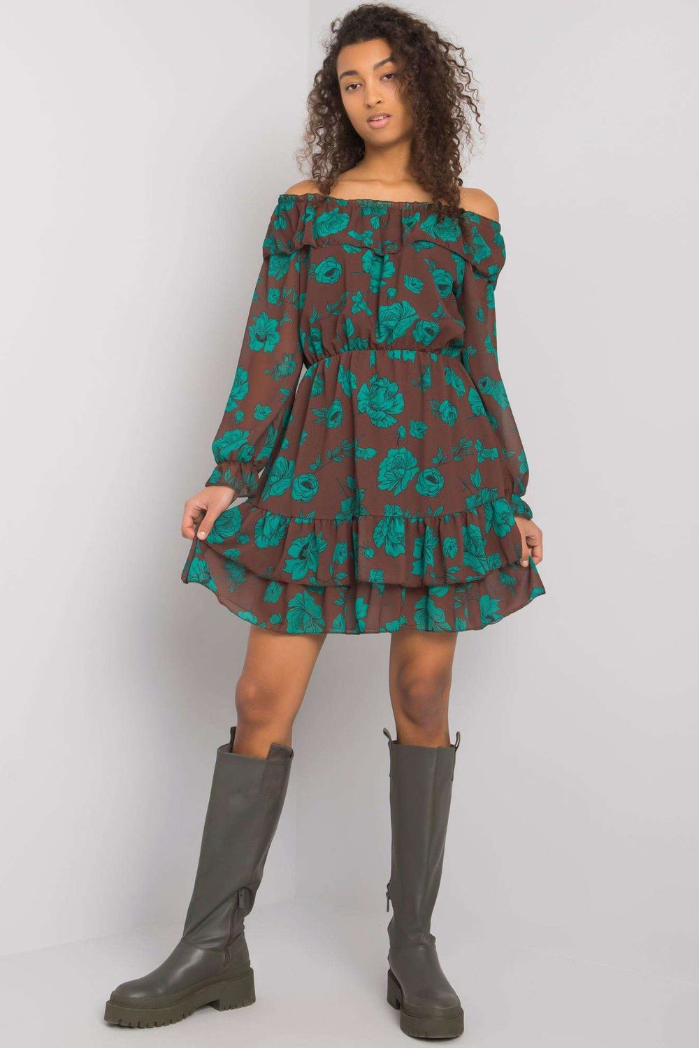 Robe femme Italy Moda De Jour De — brun